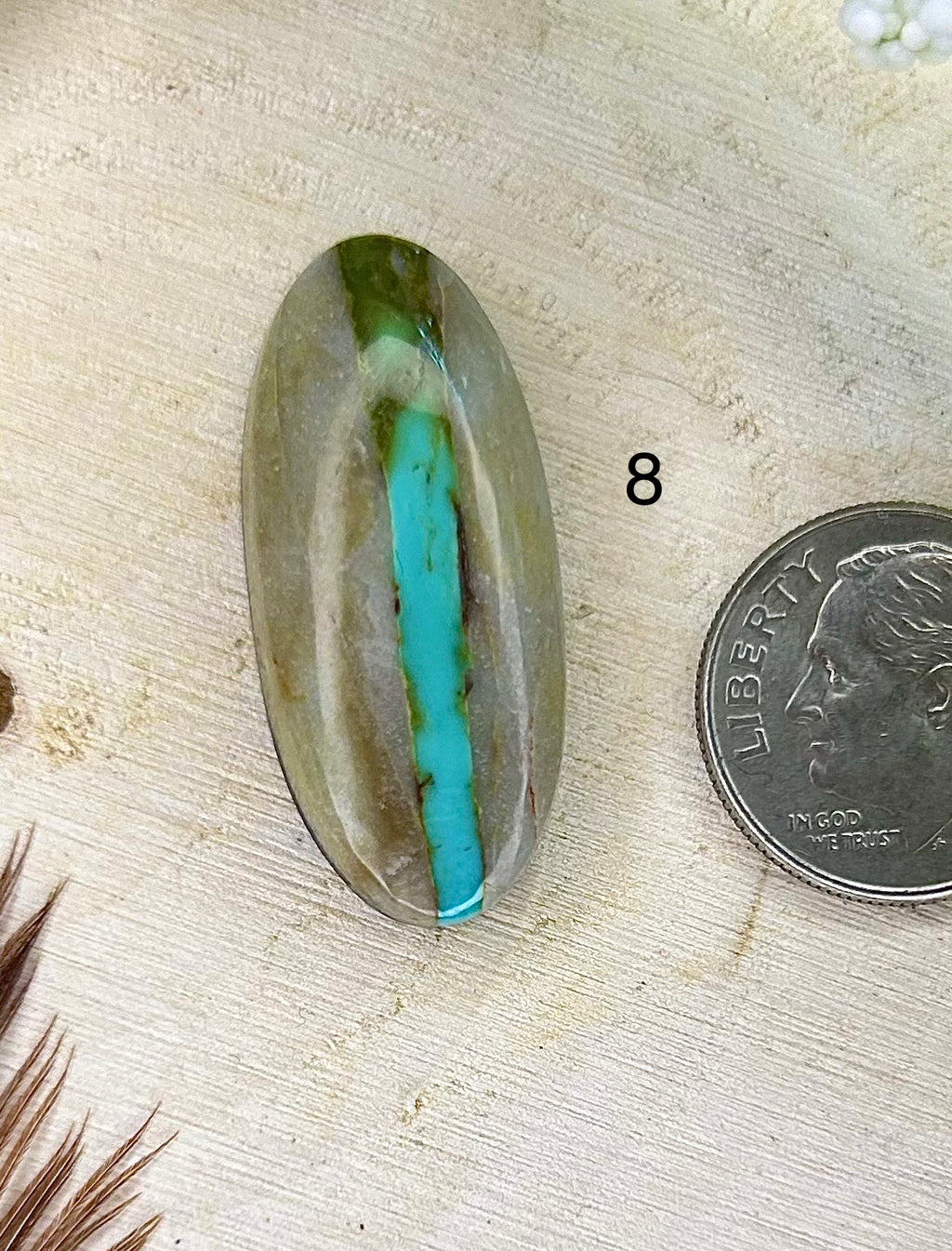 Royston ribbon cabochon
