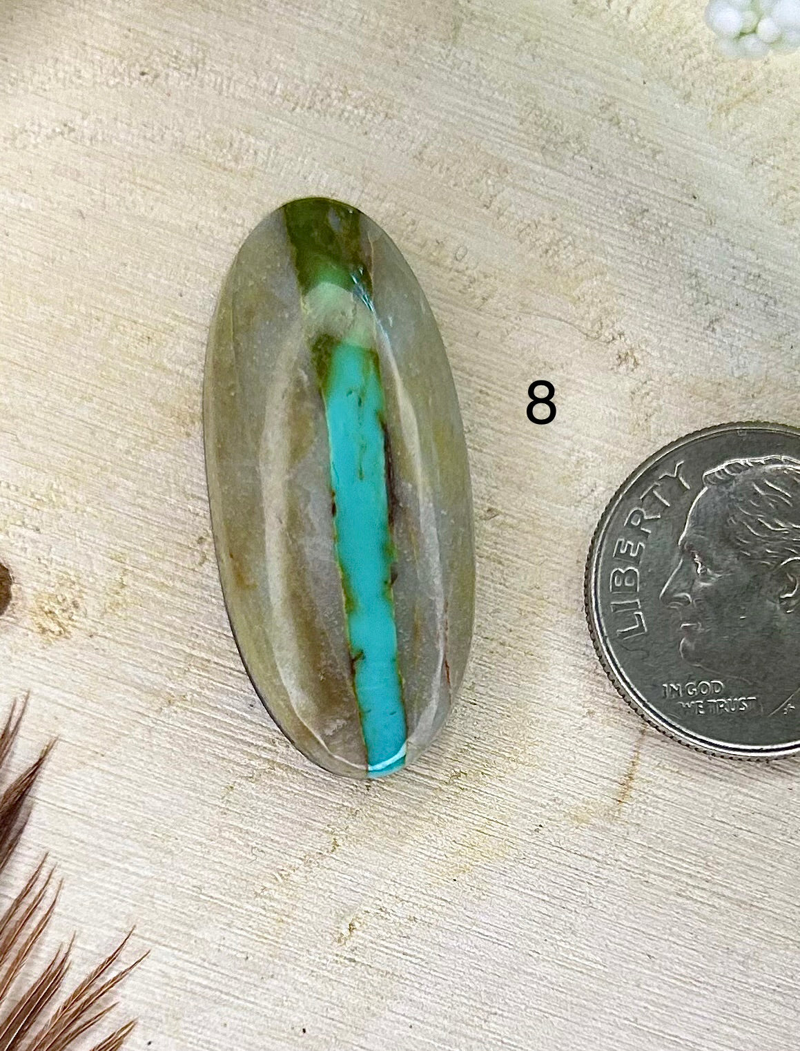 Royston ribbon cabochon