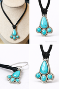 Lone mountain turquoise necklace