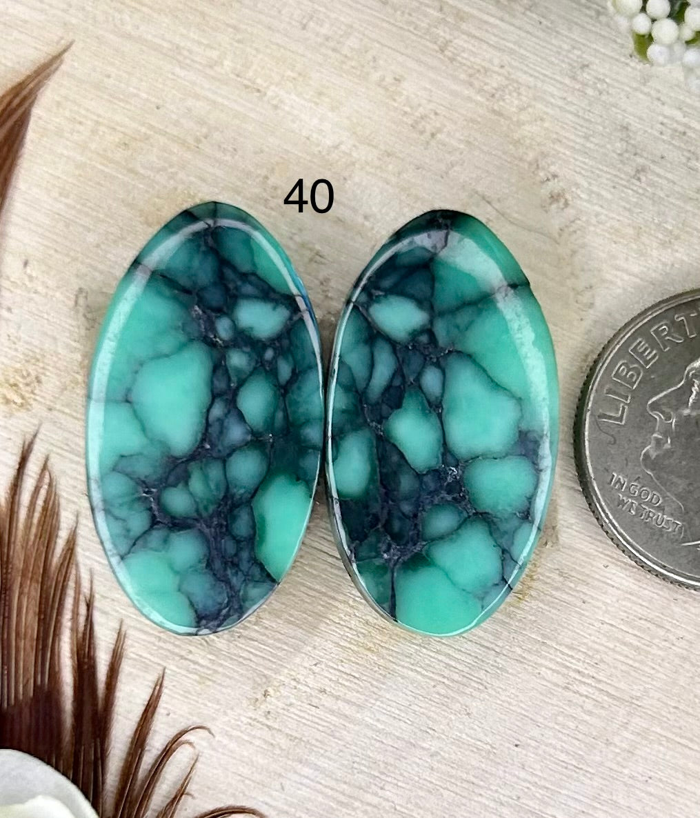 Peruvian Variscite • 18.2 ct •