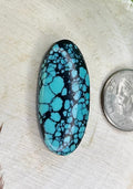 Kingman webbed turquoise cabochon