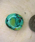 Hubie turquoise cabochon