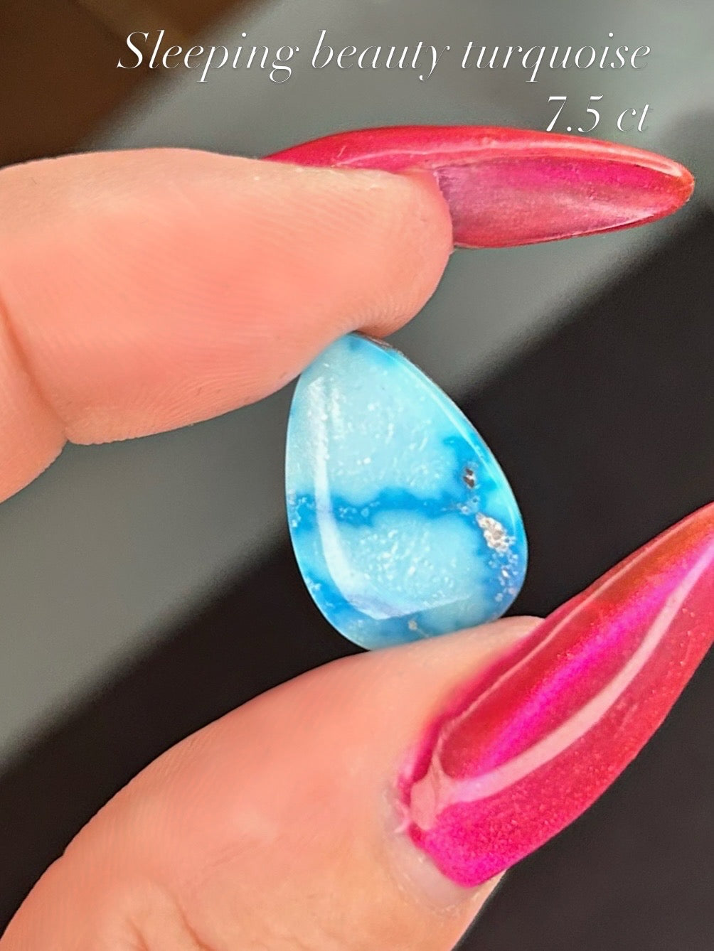 Sleeping beauty Cabochon