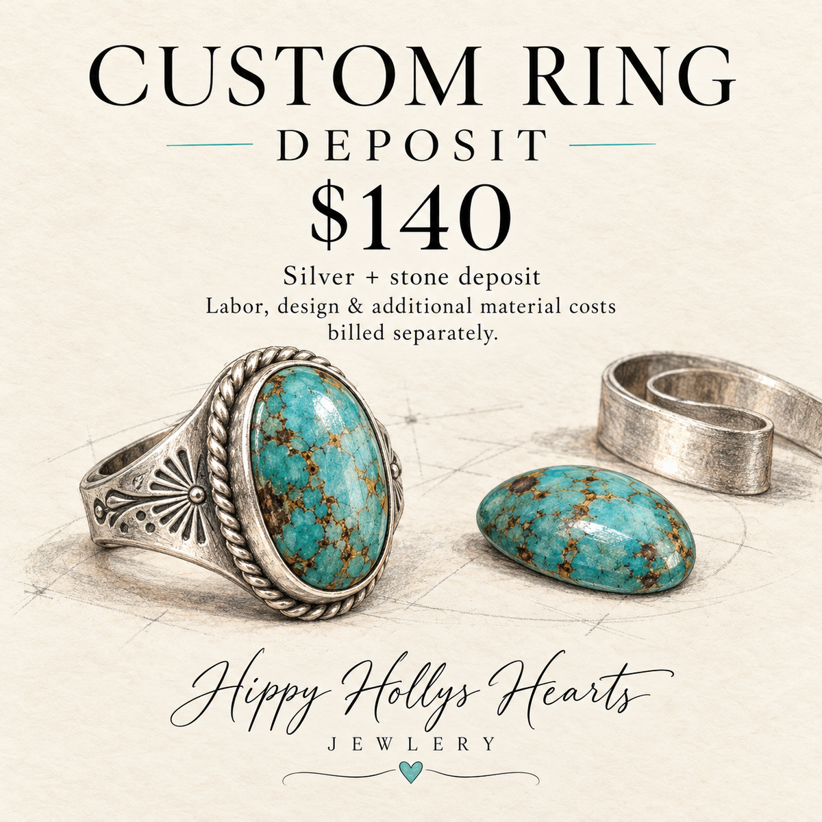 Custom ring deposit