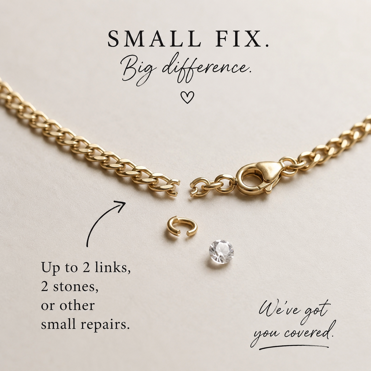 Small jewlery fix