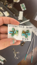 Sonoran gold turquoise cabochon set 20.70ct