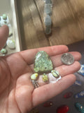 Large palomino cabochon and smalls _ 51.25 carats