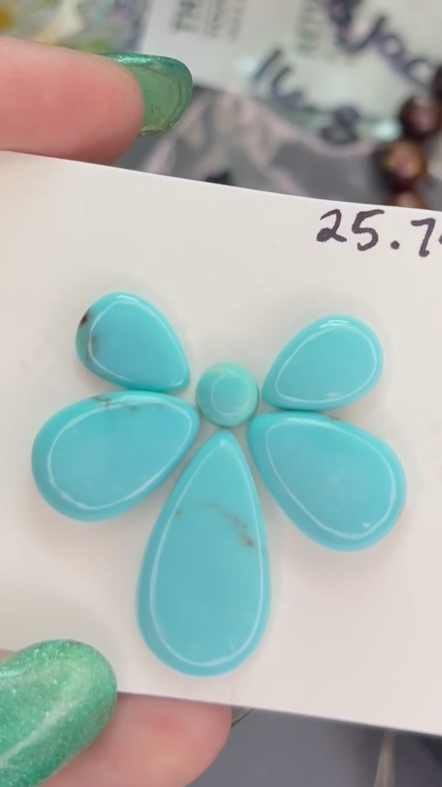 Kingman turquoise ninja set