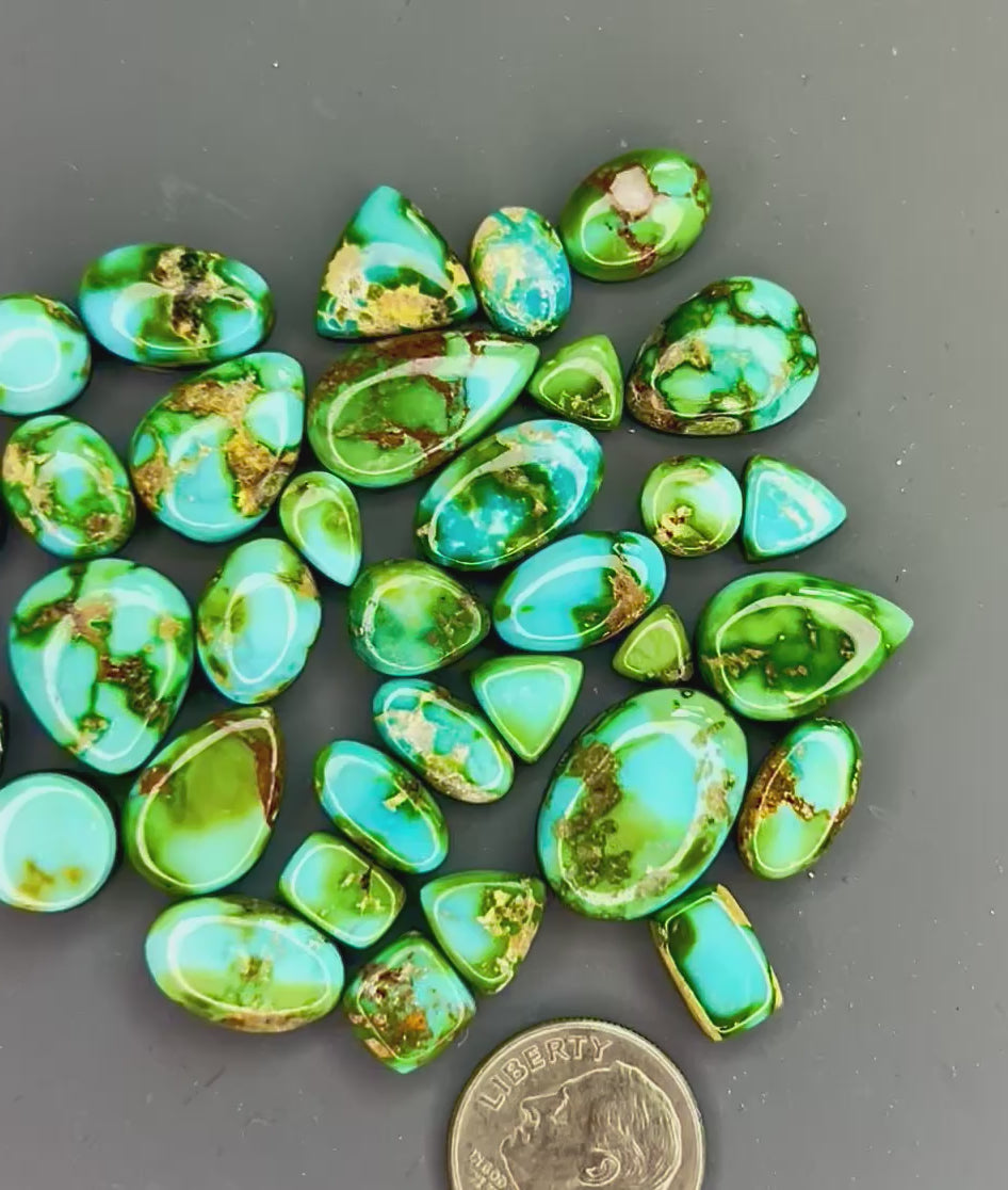 Sonoran gold turquoise lot ￼